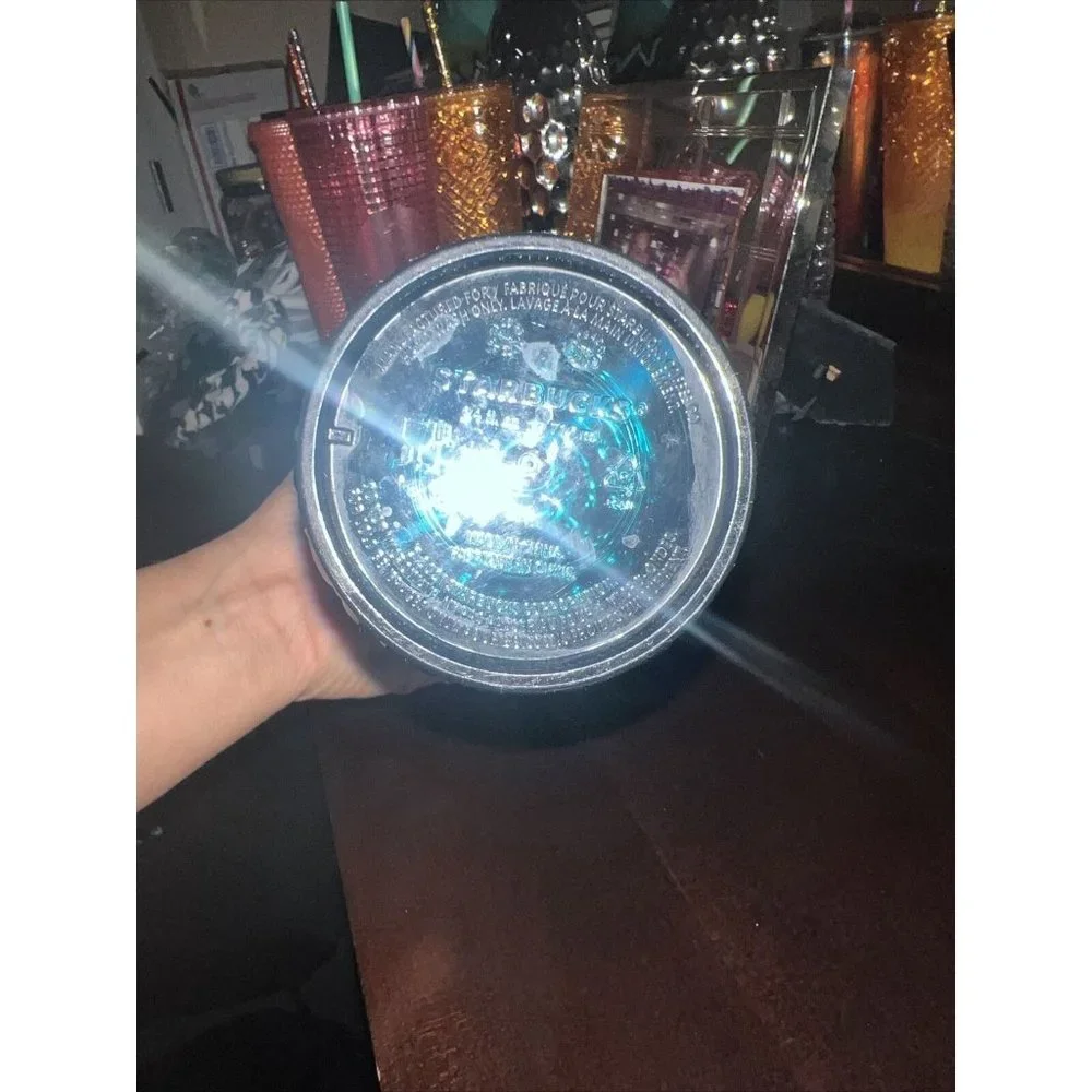 Starbucks Emerald Green Jeweled Venti 24oz Tumbler Cup New
